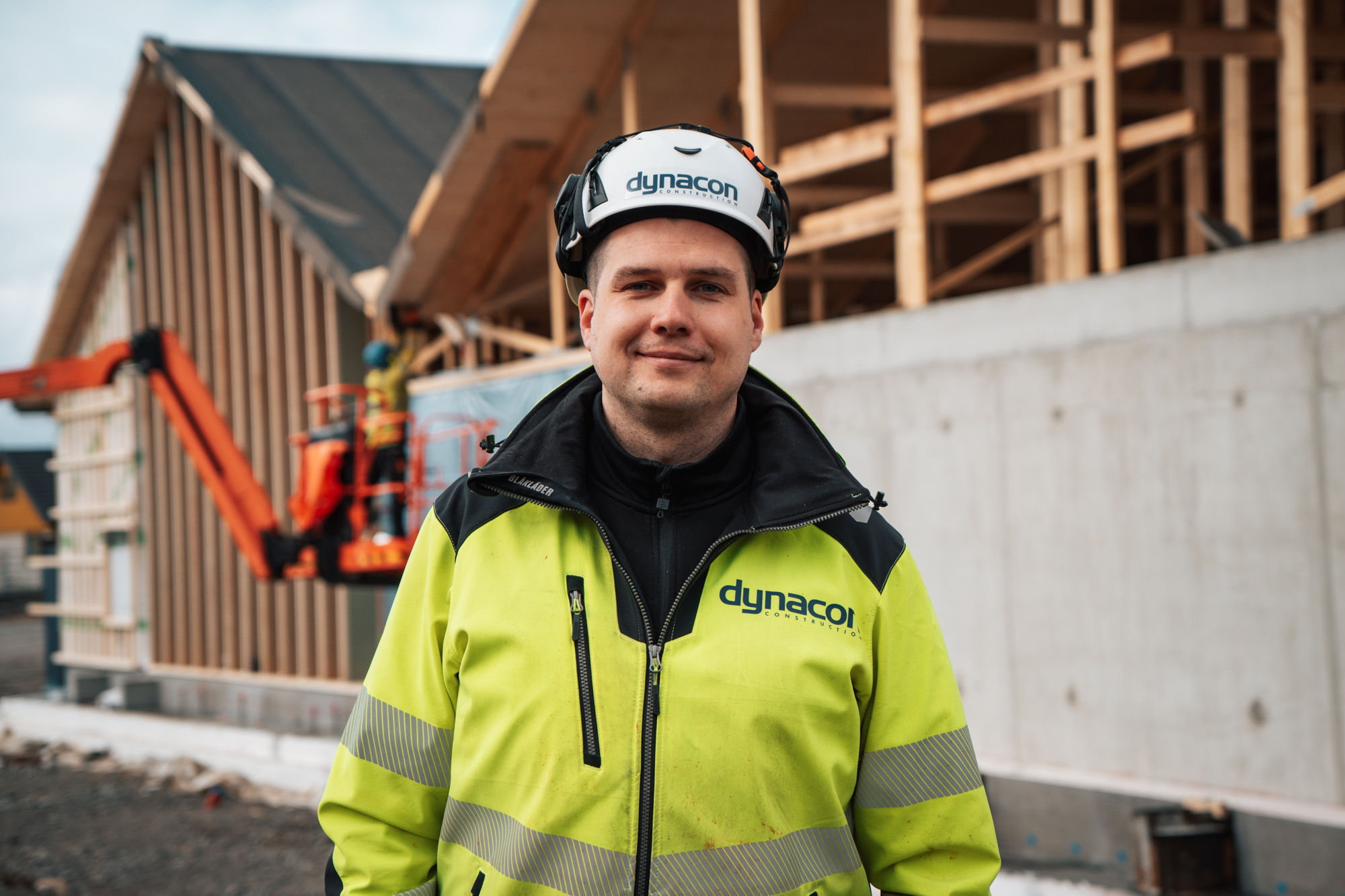 Fredrik Furbring, arbetsledare Dynacon.