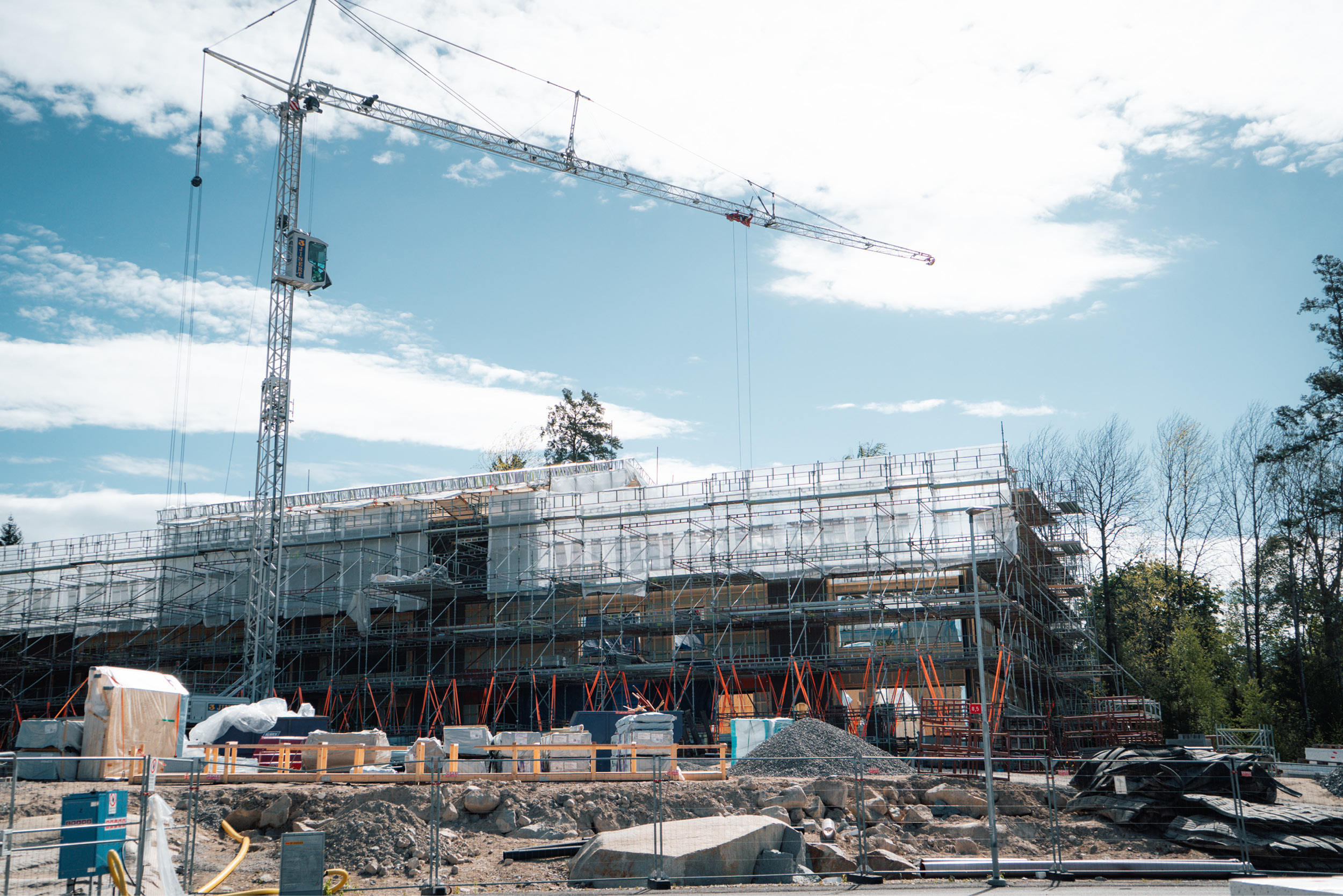 Byggprojektet i Gemla